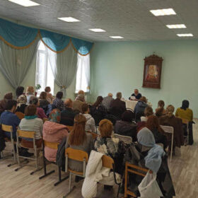 Вчера в КПЦ «Введенский» прошла встреча-лекция на тему «Пушкин и русская идея»